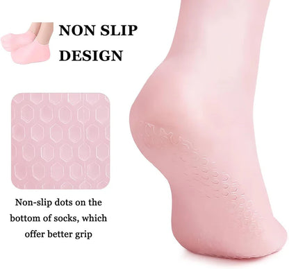 Heel Repair Moisturizing  Gel Socks
