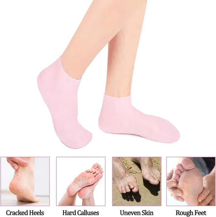 Heel Repair Moisturizing  Gel Socks
