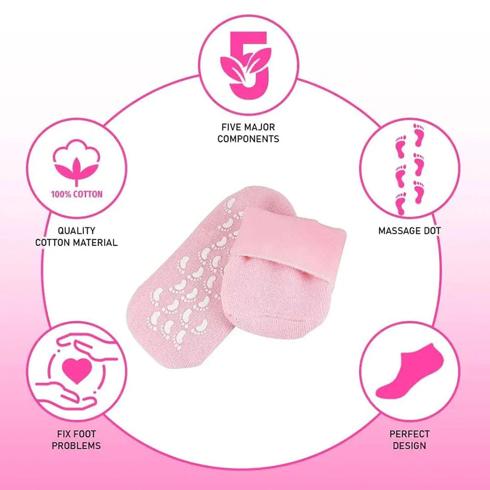 Heel Repair Moisturizing Gel Socks