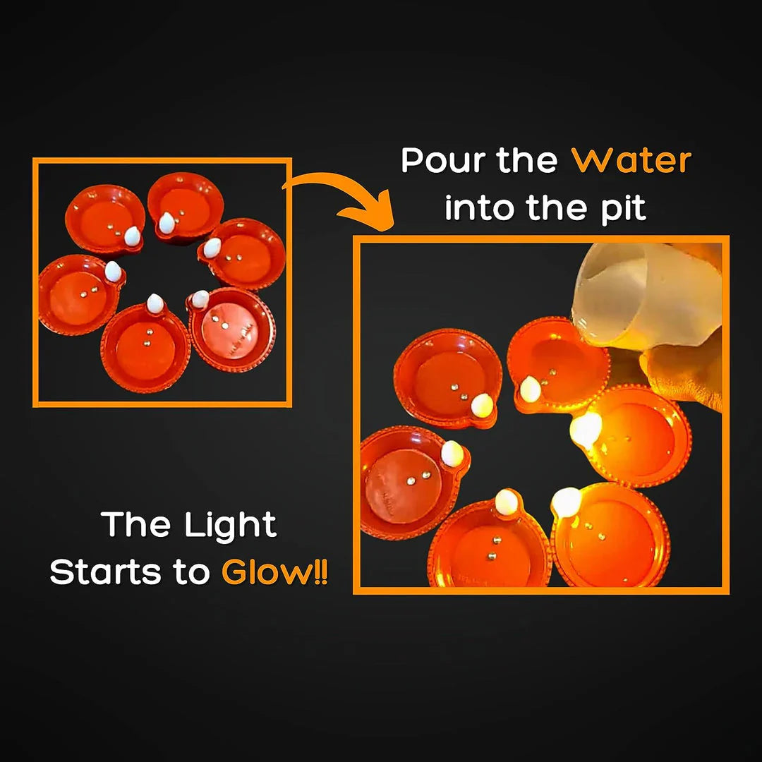 Led Diya - Pack of 6